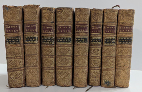Sainte bible 1701 - sainte, 8