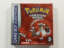 POKEMON VERSION RUBIS NINTENDO GAMEBOY ADVANCE (GBA) FRA (COMPLETE - GOOD CONDIT