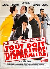 Affiche Cinéma TOUT DOIT DISPARAITRE 120x160cm Didier Bourdon / Ophélie Winter