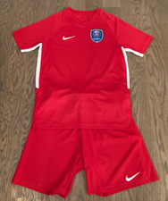 *** MAILLOT & SHORT NIKE PSG ACADEMY ROUGE T. L (12-13 ANS) TBE ***