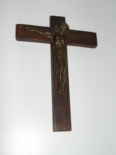 Sculpture antique 1900 christ - antique,