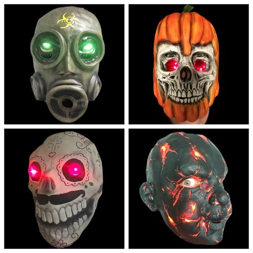 Led halloween masques - led,