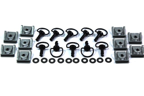 10x fixations rapides - fixations, dzus