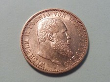 SUPERBE 20 MARK OR WILHELM II  1898 F.  SUP+   / 7.98  GR.  RARE A COLLECTIONNER