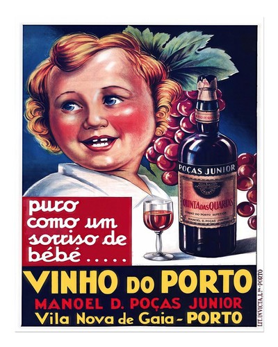 Affiche publicitaire vintage