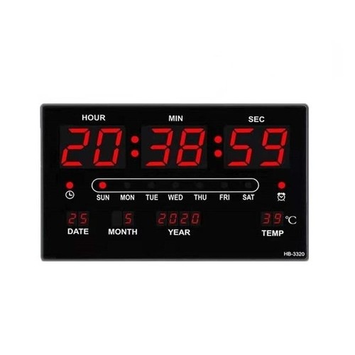 Horloge calendrier camera