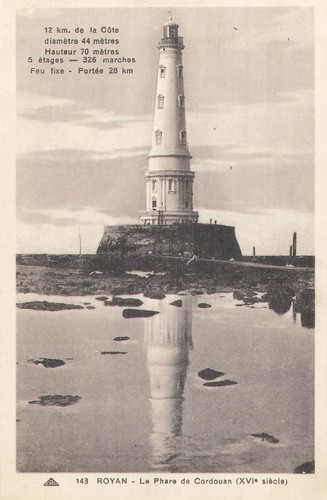 Royan phare cordouan - le,