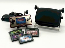 Nintendo Gameboy Micro Console Famicom Model 20th Anniversary 6xGame Japan #444