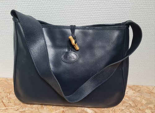 Sac besace longchamp noir - besace,