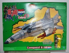 Gi Joe      Avion    CONQUEST X - 30    Camouflage de 2002    en boite    RARE