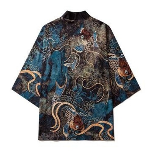 Homme kimono ethnique haori - kimono,