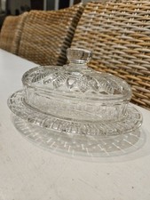 Beurrier Bistrot Etoile Brasseurs Verre Pressé Taillé Portieux Fin 19e