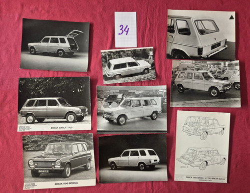 Simca 1100 toutes - 34,