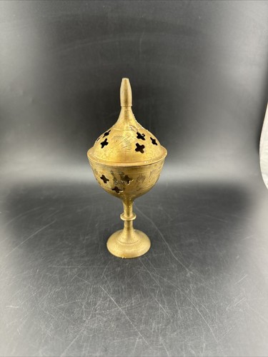 Vintage brass reticulated - brass,