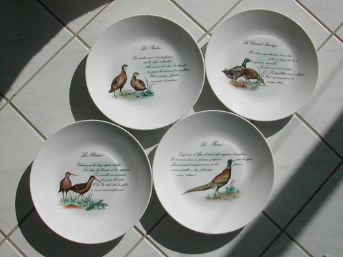 Assiettes limoges la - *,