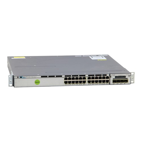 Cisco c3750x 24p 24 - ws-c3750x-24p-s, 24-port