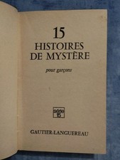 15 Histoires De Mystère Pour