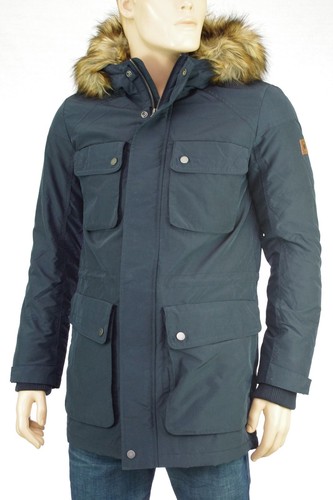 Jack jones veste parka bleu - veste,