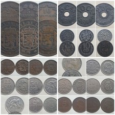 LUXEMBOURG CENTIMES FRANCS 1854 - 1949