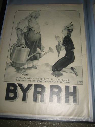Publicité ancienne byrrh - publicité,