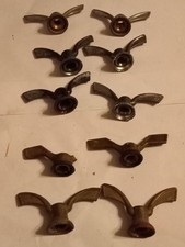 lot de 10 anciens papillons de roue de vélo