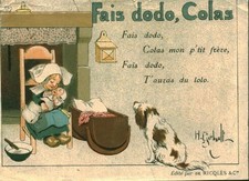 Image ancienne chromo publicitaire alcool Ricqlès H. Gerbault