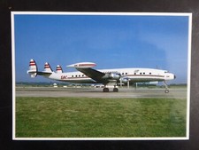 CARTE POSTALE AVIATION POSTCARD SAC SAVE A CONNIE LOCKHEED CONSTELLATION N6937C