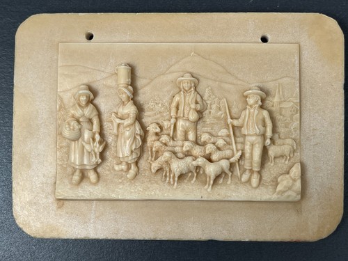 Plaque concrétion calcaire