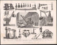 1870 Gravure originale