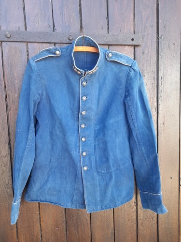 Veste travail bleue pompier - veste,