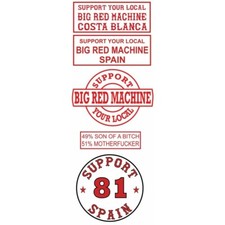01 Hells Angels 5 sticker set