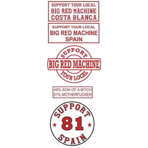 Hells angels sticker set - sticker,