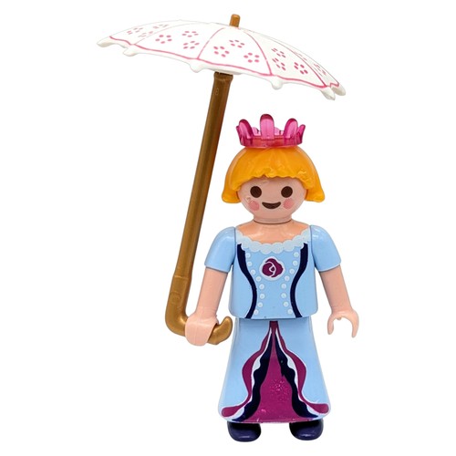 Playmobil figurine fille - , bleu