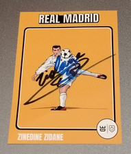 AUTOGRAPH ZINEDINE ZIDANE