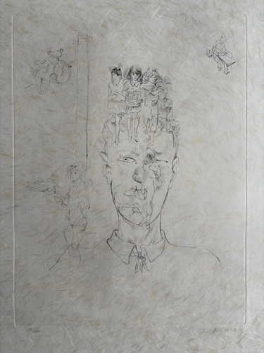 Bellmer hans gravure originale - bellmer,