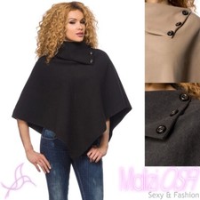 Poncho Femme Grande Cape En
