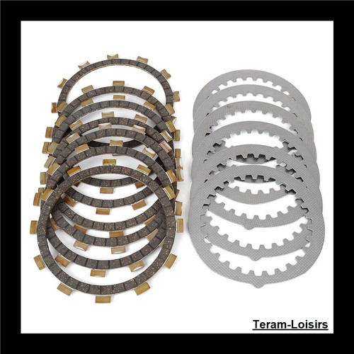 Kit disques garnis - garnis, lisses