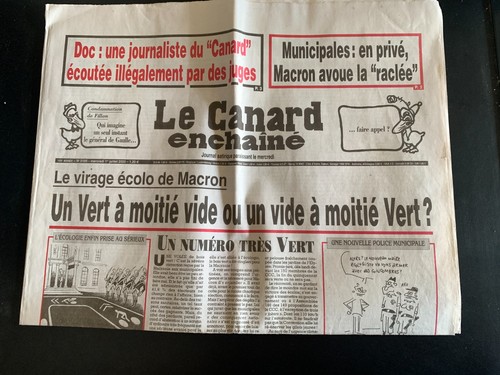 Canard enchainé 07 2020 - le,
