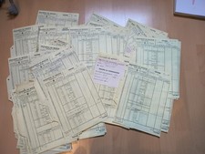 Gros Lot Factures Ancienne