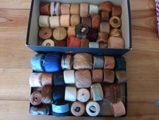 LOT DE 58 PELOTES COTON A