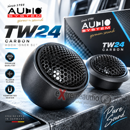 Système audio carbon tw24 - système,