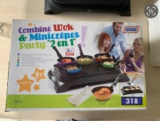 Combine Wok Et Mini Crêpe Party 