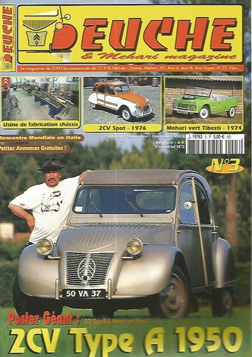 Deuche mehari magazine n - &,