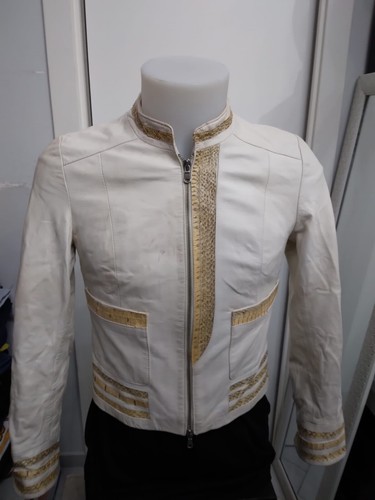 Vera pelle veste cuir - cuir, de
