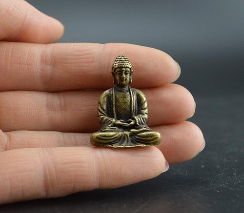 Chinese pure brass - , sakyamuni