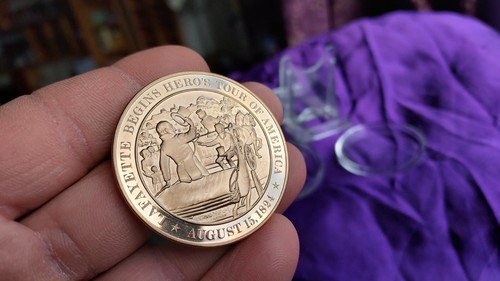 Lafayette médaille bronze - lafayette,