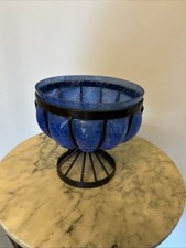 Vase art déco verre Montée