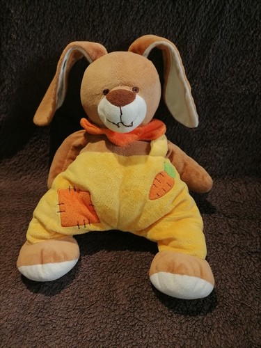 Doudou peluche lapin - , marron