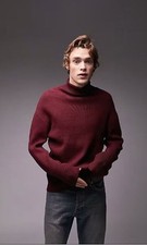 Pull À Col Roulé En Maille