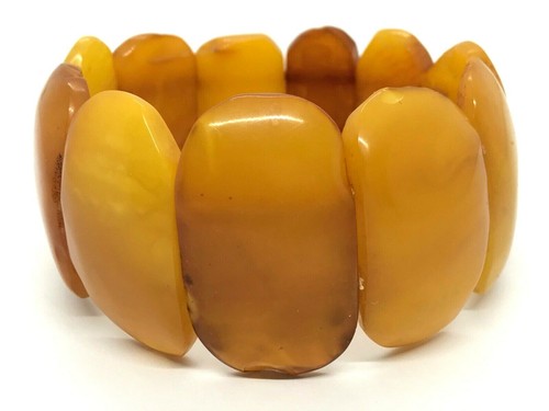 Ancien bracelet ambre vintage - ancien,
